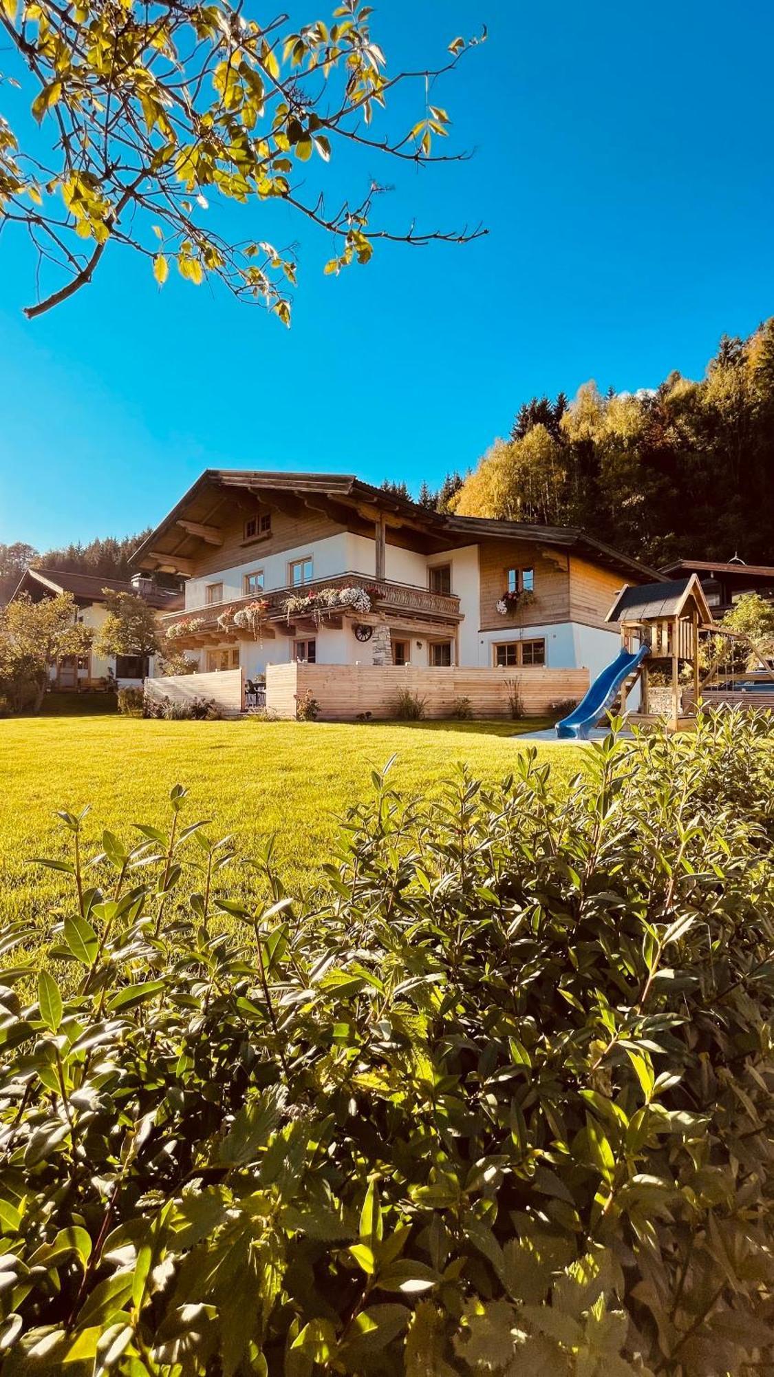 Chalet Hoamat Leben Leogang Exterior foto
